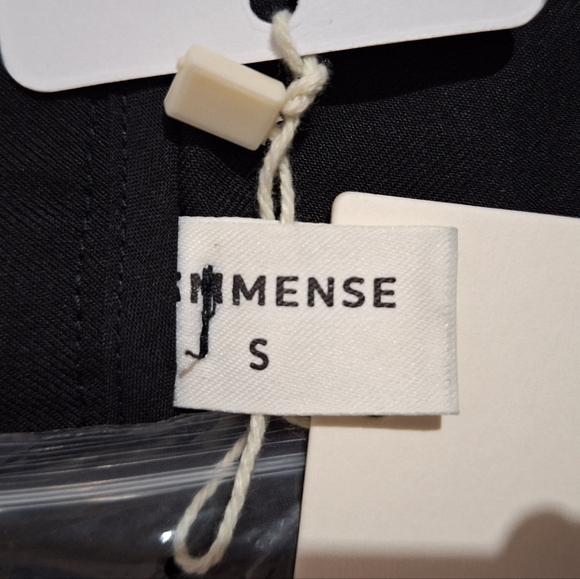 NWT COMMENSE Elegant Black Maxi Skirt - Picture 9 of 13